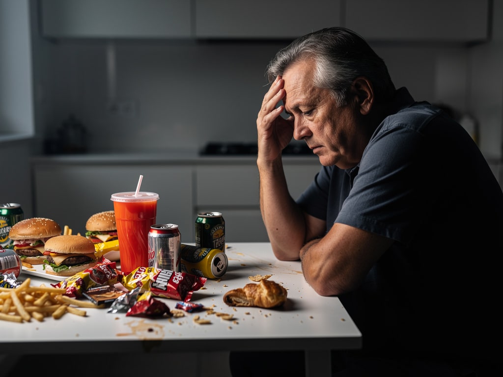 Unhealthy Dietary Patterns and Cognitive Decline